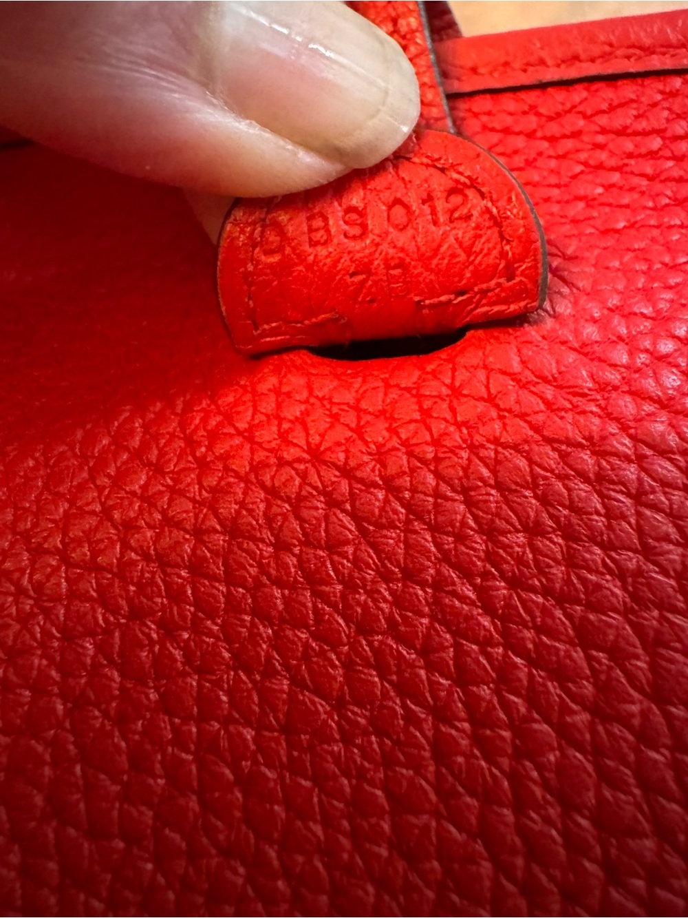 Authentic Hermes Evelyne TPM in Rouge PHW - Picture 6 of 16